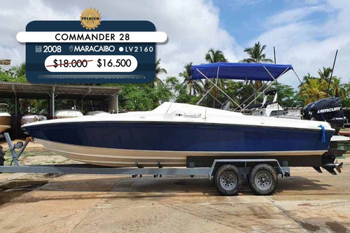 Imagen 1 de 10 de Lancha Commander 28 Lv2160
