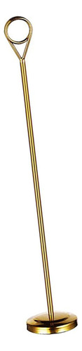 G Soporte De Número De Mesa Para Hotel 30 Cm De Oro