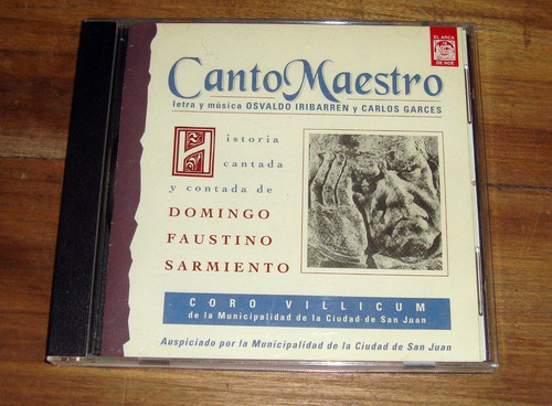 Coro Villicum Canto Maestro Canto A Sarmiento Cd Kktus