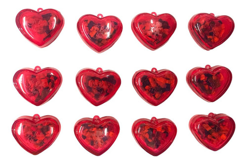 12 Corazones Cupido Con Chicle Incluido Ideal Para Niños