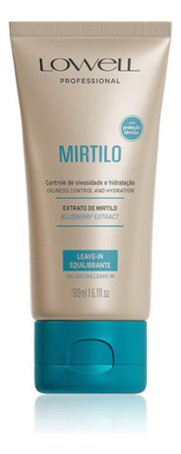 Lowell Kit Shampoo Condicionador 1l + Leave-in 180ml Mirtilo