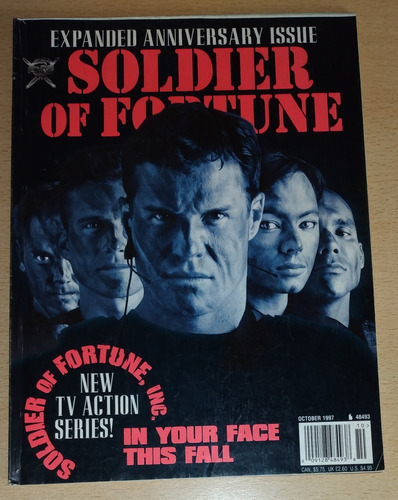 Revista Soldier Of Fortune N°10 Octubre De 1997 Inglés