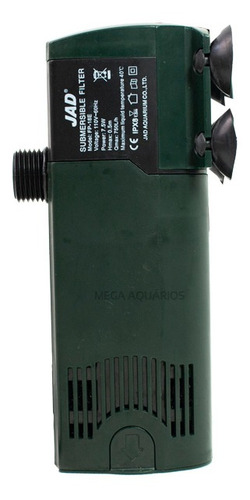 Filtro Submerso Boyu Jad Fp-08 300l/h Com Carvão Ativado