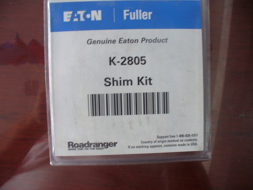 Shim Kit K-2805 Por Eaton Fuller