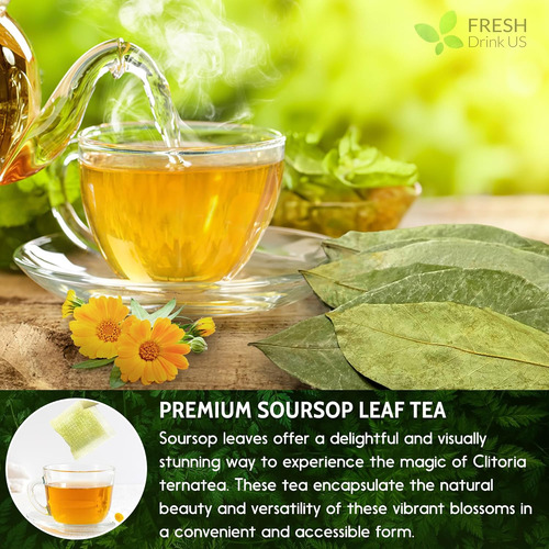 Té Hojas Secas De Guanábana De Primera Calidad Graviola
