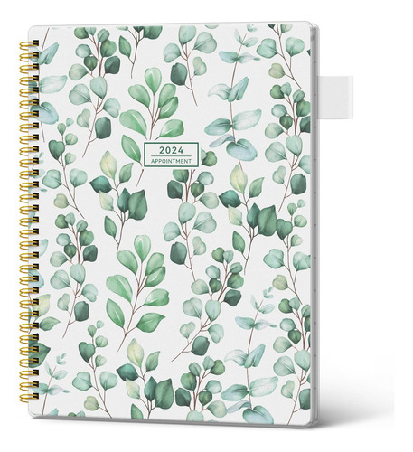 Appointment Book 2024 Hourly Weekly And Monthly Planner...