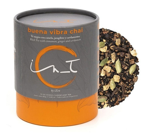 Te Negro En Hebras Buena Vibra Chai Lata In_t  By Inti Zen 