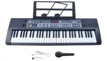 Comprar Teclado Musical Organo Piano Teclas Timbres 5 Octavas Atril
