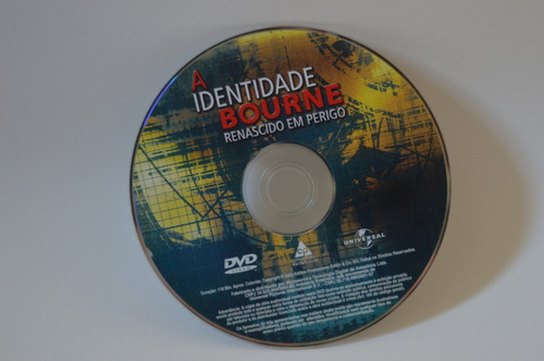 A Identidade Bourne - Renascido Em Perigo - Dvd