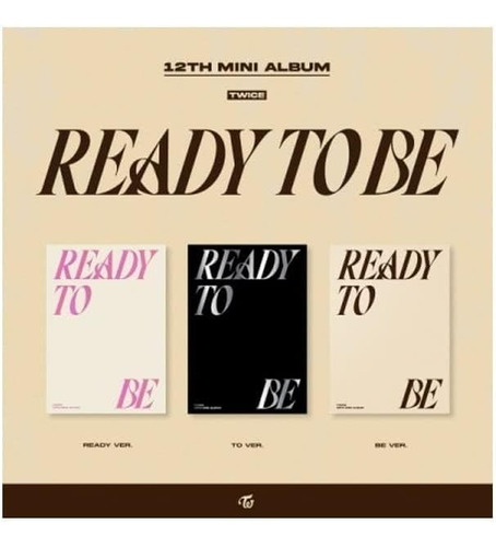 Álbum Twice Ready To Be Original Set Completo Original Kpop