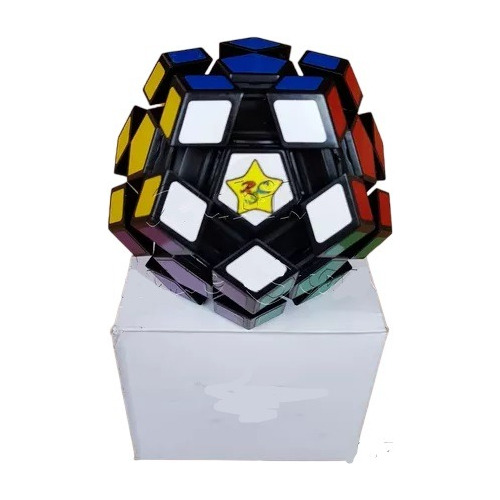 Megaminx Cubo Rubik 3x3 Solo Esquinas Modificacion Negro