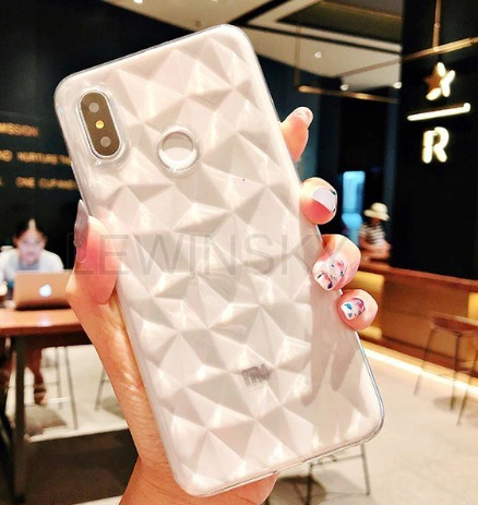 Capa Case Transparente Diamante Xiaomi Redmi Note 6 Pro