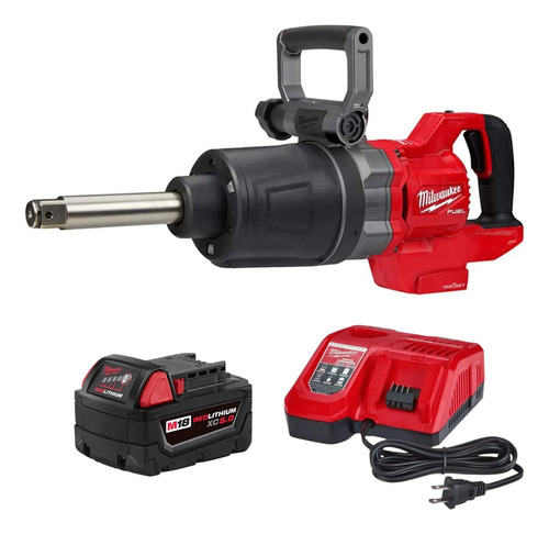 Chave De Impacto 1 Longa 18v Onekey 2869-20 Milwaukee + Kit