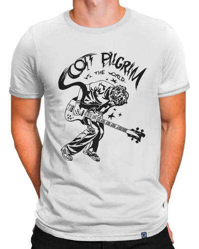 Camiseta Scott Pilgrim Vs. The World Camisa Filme Rock Hq