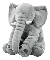 Comprar Kwala Bb034 Peluche Grande Elefante Almohada Juguete Niños Y Bebes 60cm Alta Calidad, Color Gris