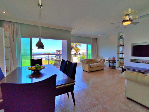 Imagem 7 de 30 de Apartamento Na Praia Frente Ao Mar 3 Suítes 1 Vaga Piscina Pitangueiras Guarujá. - Ap1328