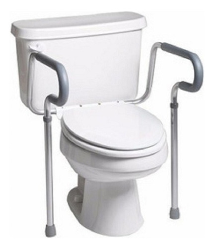 Soporte Para Wc Apoyo Para Levantarse Del Baño Color Blanco