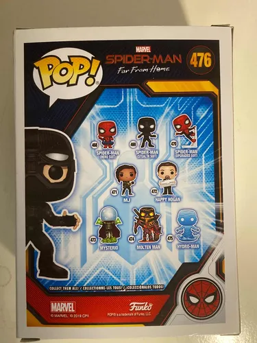 Spider man stealth suit goggles up funko pop sale