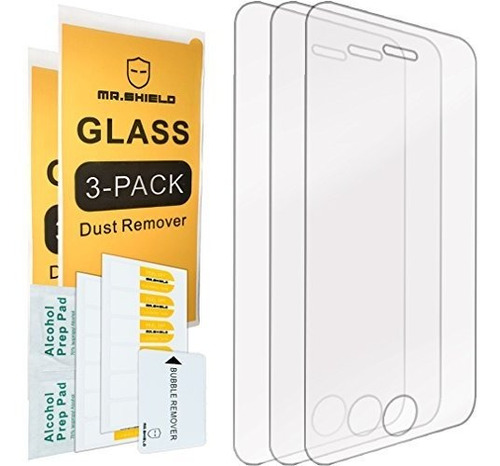 [3-pack] Diseñado Para iPhone 4 / 4s [vidrio 7yd2k