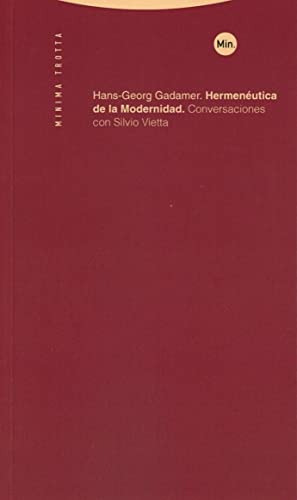 Libro Hermeneutica De La Modernidad De Hans Georg Gadamer Ed