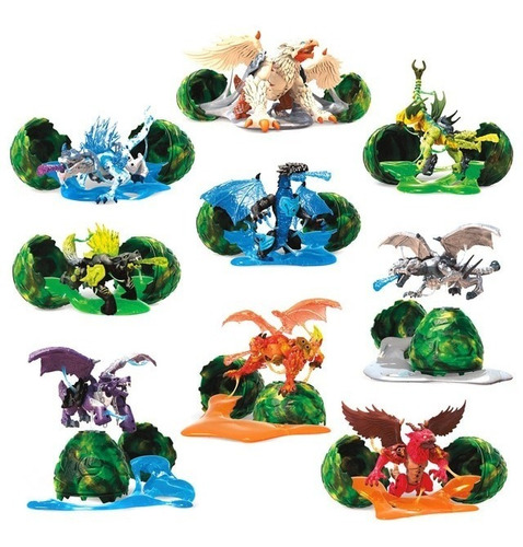 Mega Construx Beast Breakout Huevo De Dragon Serie  2 