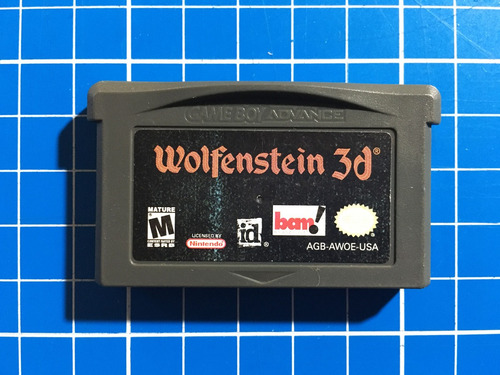 Wolfenstein 3d Gba ¡juegazo! (Usado)