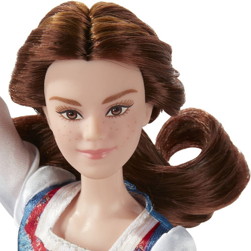 Muñeca Bella Y Bestia Disney Princesas Vestido Aldea Premium