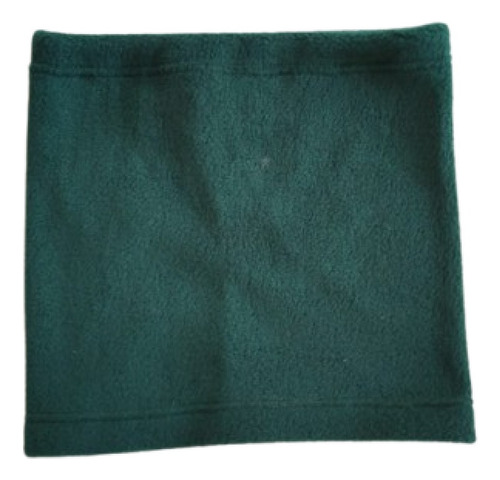Cuello Gorro Polar Liso Para Niños Verde Ingles Unico