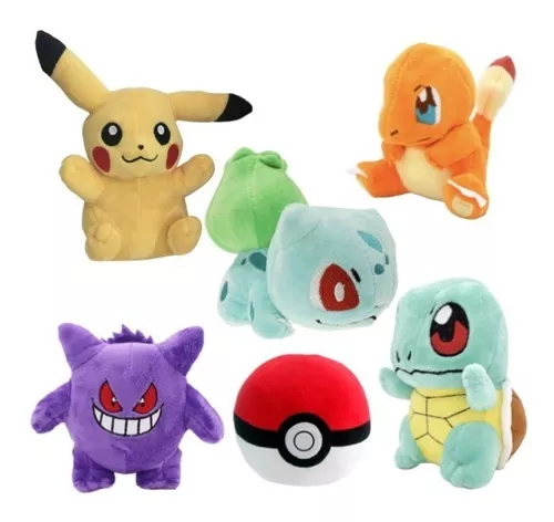 Figuras de Ação - Pokémon - Cydaquil - Jigglypuff - Pikachu