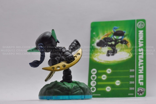 Figura Skylanders Ninja Stealth Elf Swap Force Life (Usado)