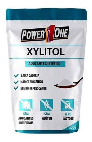 Xylitol 200g Power One Xilitol Adoçan.naturalval 26/11/19