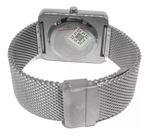 Relógio Champion Ch40080t Digital Quadrado Prata