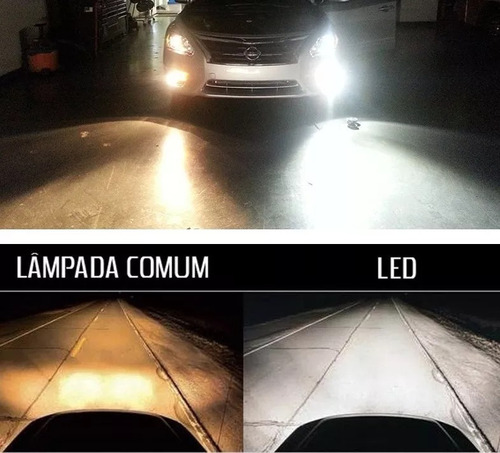 Imagem 5 de 6 de Kit Lampadas Leds Sandero 2017 Alto Baixo Milha 6000k Brinde