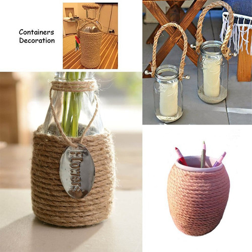 Hilo De Ixtle Henequén Yute Mecate Para Decorar/manualidades