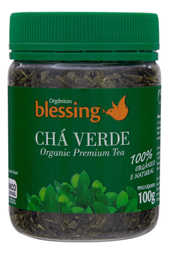 Chá Blessing verde em ervas 100 g