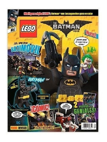 Lego Revista N°1,  The Batman Movie Batman 2018   