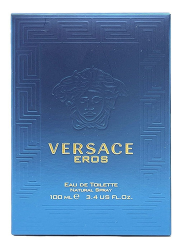 Spray Edt Versace Eros Para Hombre De 3.4 Oz De Gianni