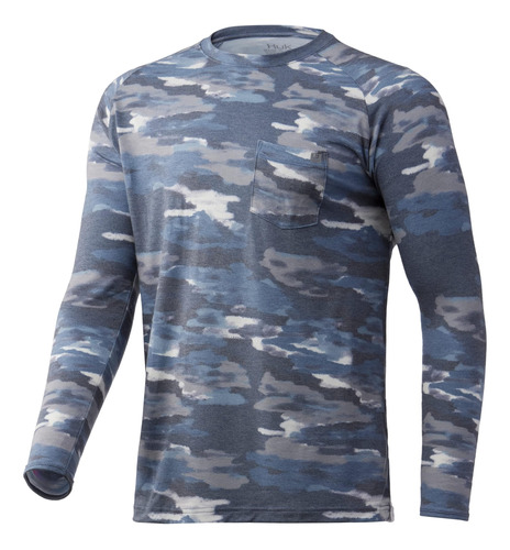 Huk Waypoint Camisa De Manga Larga | Camiseta De Rendimiento