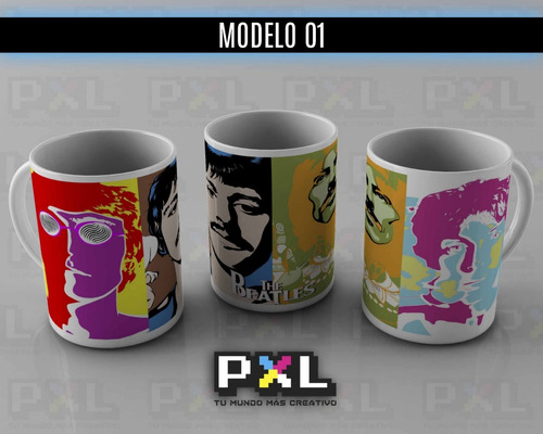 Tazas Personalizadas The Beatles