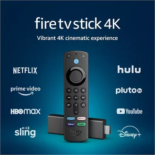 Amazon Fire Tv Stick 4k, 8 Gb De Almacenamiento, Dolby Atmos