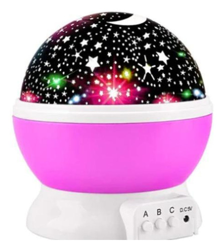 Encante Os Pequenos A Luminária Abajur Rotativa Projetor