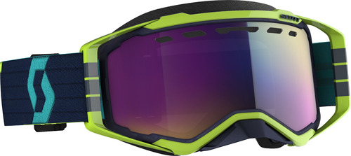 Goggle Scott Prospect Snwcrs Goggle Bl/ylw Enhancer Teal Chr