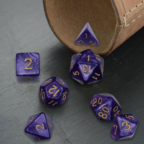 Conjunto De Dados De Rpg, Dados De Rpg, Dados De Acrílico