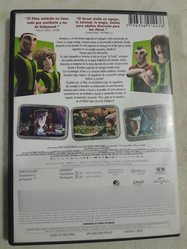 Dvd - Metegol- Film De Juan José Campanella