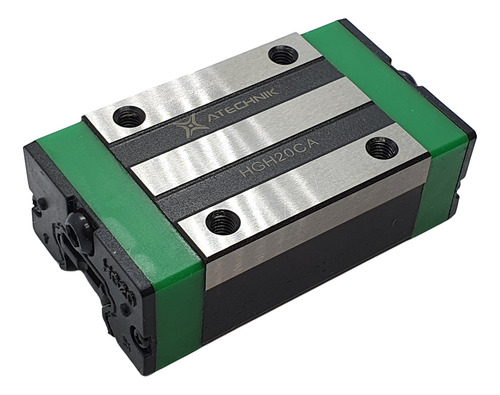 Paquete Riel Guía Lineal 1x Hgr20 700mm + 2x Balero Hgh20ca