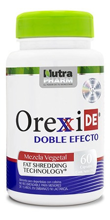 Imagen 2 de 2 de Orexxi X 60 Cápsulas Control Peso Nutrapharm
