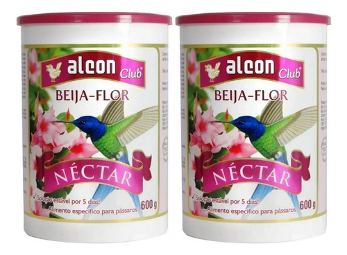 Comida para aves Alcon Club Nectar Beija Flor 600g