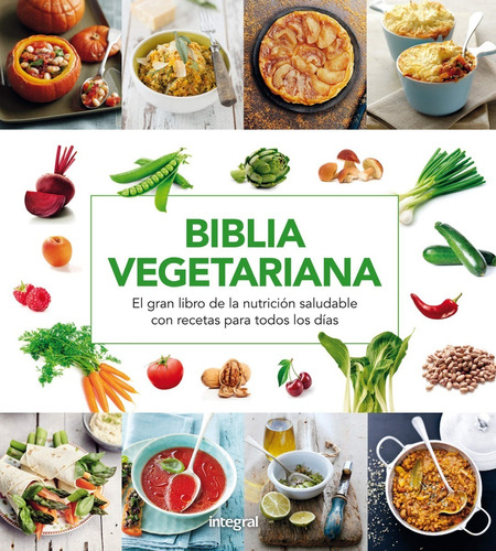 Libro Biblia Vegetariana [ Nutrición ] Pasta Dura, Dhl