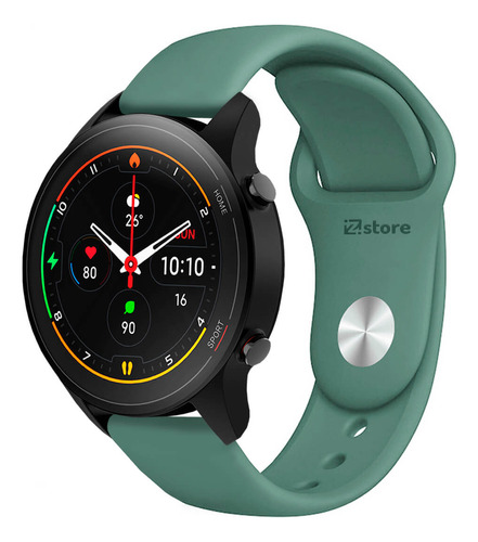 Correa Compatible Con Xiaomi Mi Watch Color Verde Pino