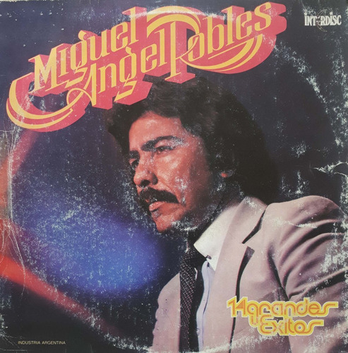 Miguel Angel Robles - 14 Grandes Exitos Lp (Usado)